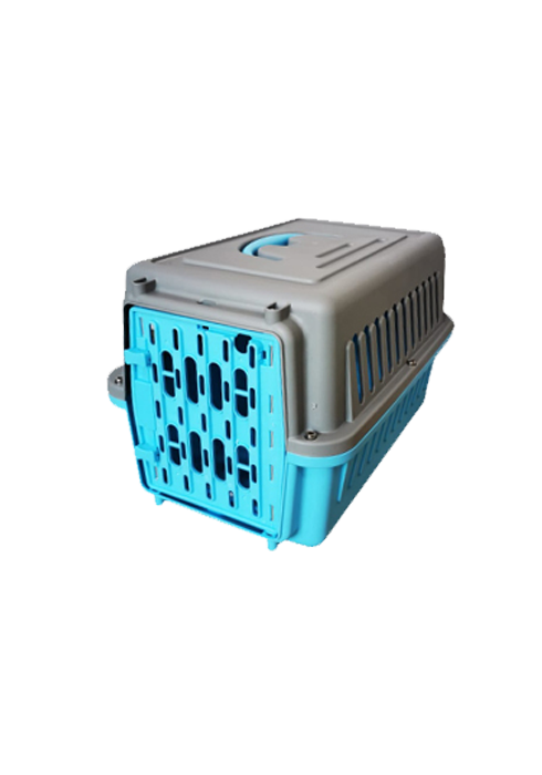 Cat | Product - BIS Cargo Small Pets - Small Pets - 42x28x25.6 cm Light Blue - Best In Show - Best Pet Food For Your Pet