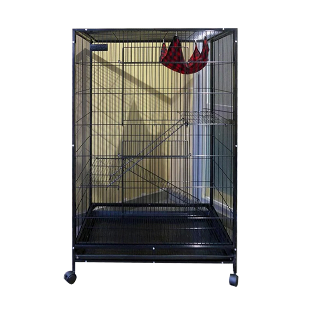 Cat | Product - Cat Cage CC 10 -  - 94 x 58 x 142 cm Black - Best In Show - Best Pet Food For Your Pet