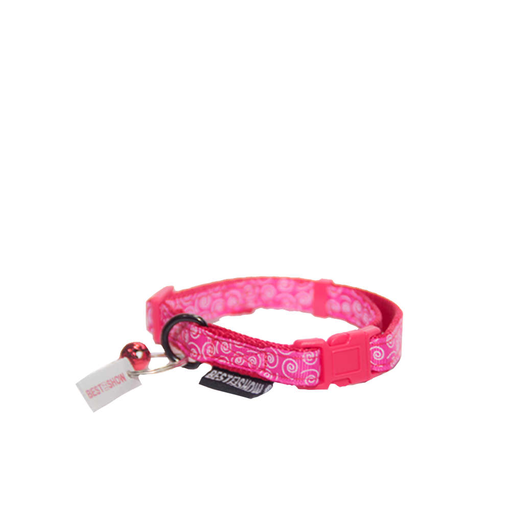 Cat | Product - Cosmo Cat Collar -  - 20 - 30 x 1 cm Magenta - Best In Show - Best Pet Food For Your Pet