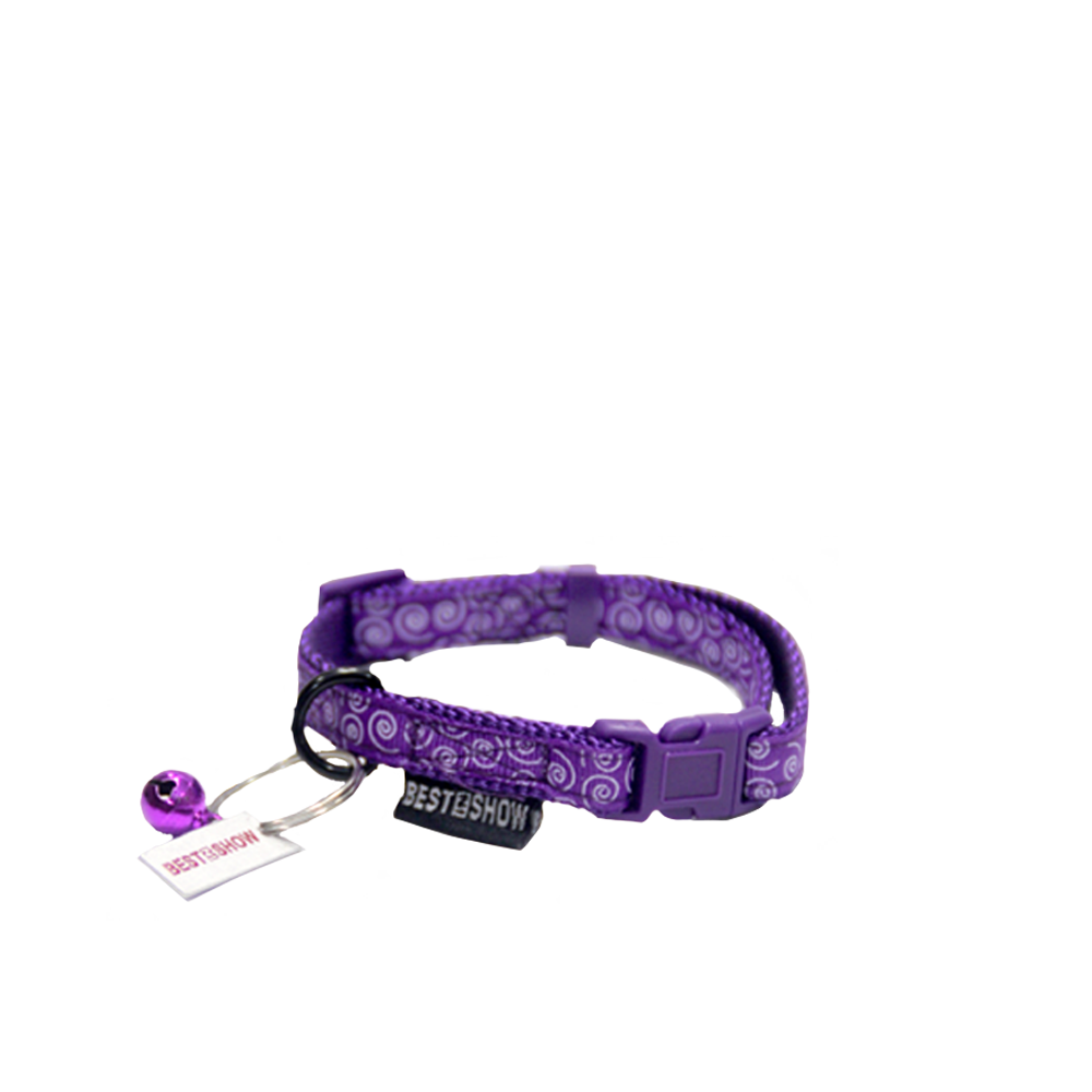 Cat | Product - Cosmo Cat Collar -  - 20 x 30 x 1 cm Purple - Best In Show - Best Pet Food For Your Pet