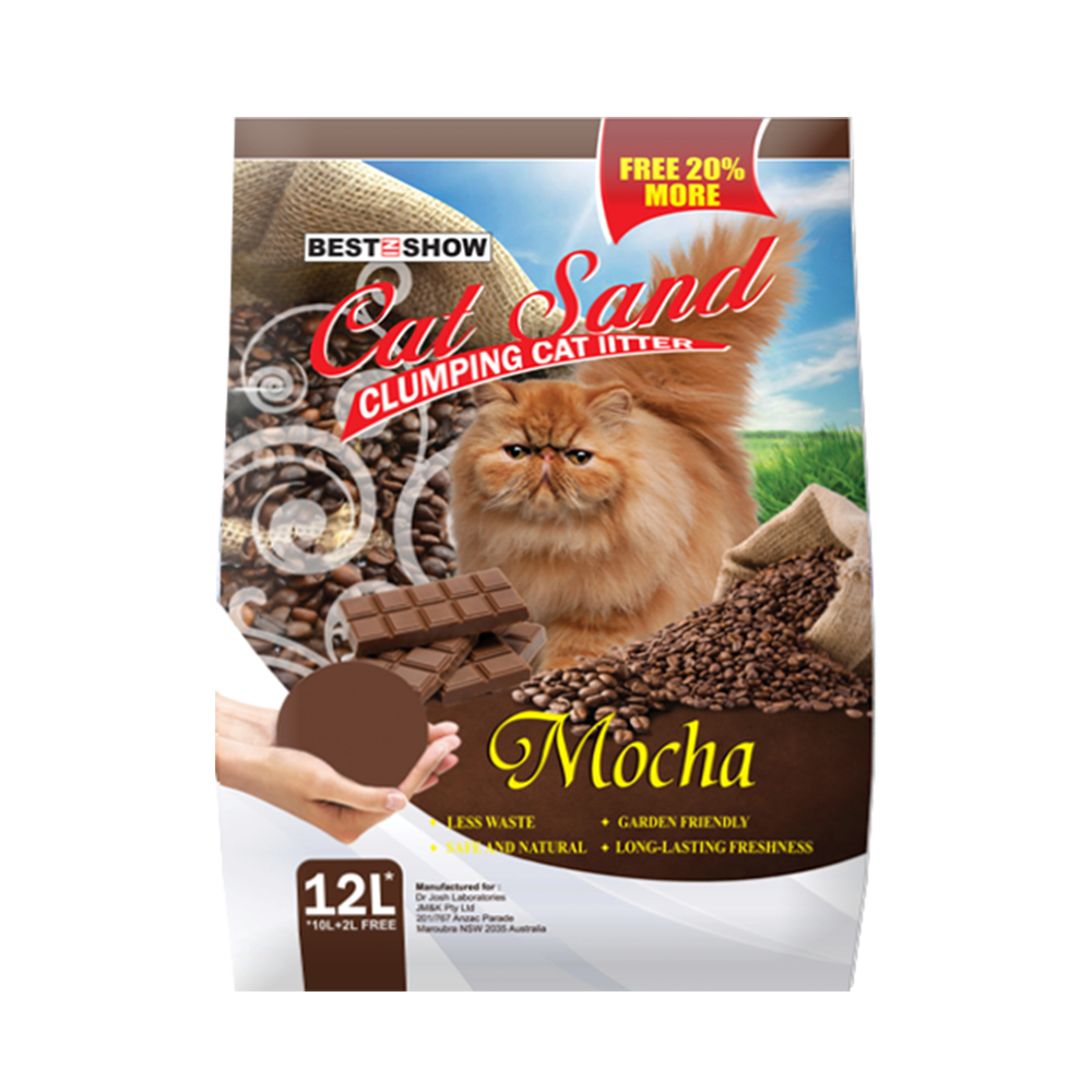 Cat | Product - BIS Cat Sand - Mocha - 12 Lt  - Best In Show - Best Pet Food For Your Pet