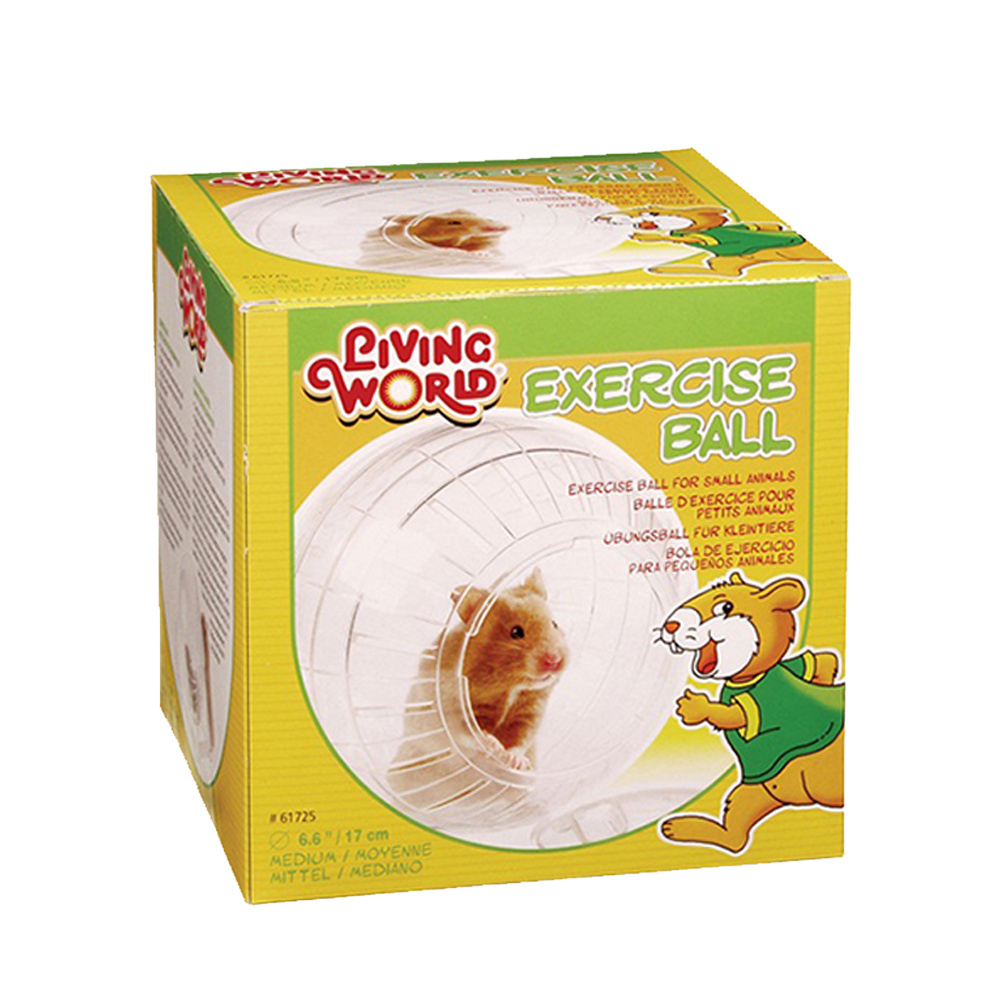 Cage - LW Exercise Ball with Stand Medium 61725 -  -   - Best In Show - Best Pet Food For Your Pet